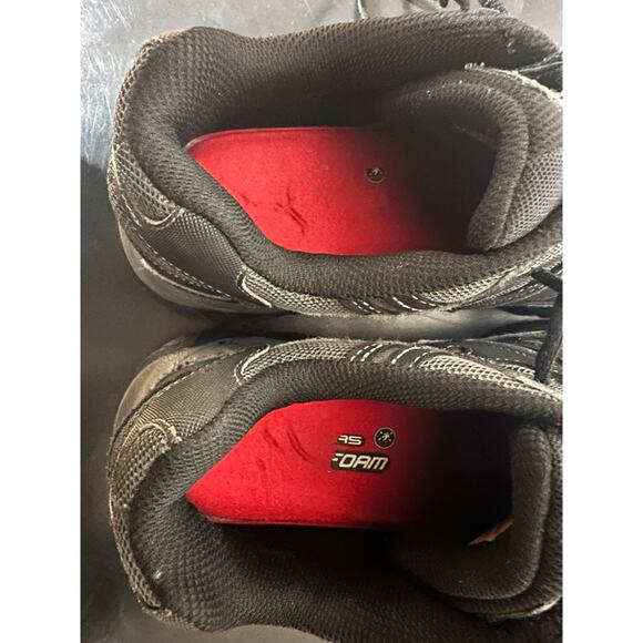 Skechers Black Work Cankton Steel Toe Shoes Men 11 Leather Outdoor Memory Foam - Picture 8 of 9